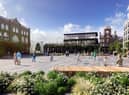 An artist's impression of how the new Galleries development will look (the bottom of Makinson Arcade is on the left