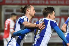 Will Keane and Callum Lang were both on the mark for Latics at Fleetwood