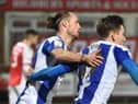 Will Keane and Callum Lang were both on the mark for Latics at Fleetwood