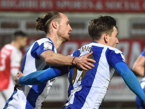 Will Keane and Callum Lang were both on the mark for Latics at Fleetwood