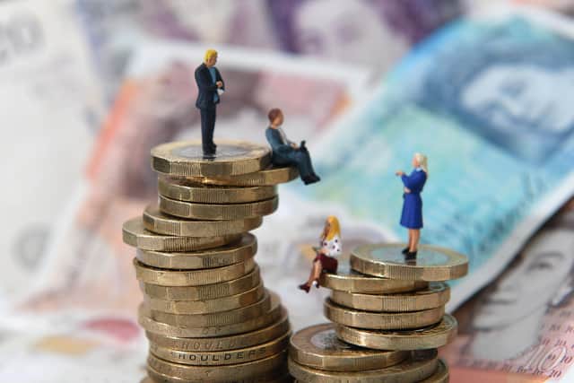 The gender pay gap is actually widening