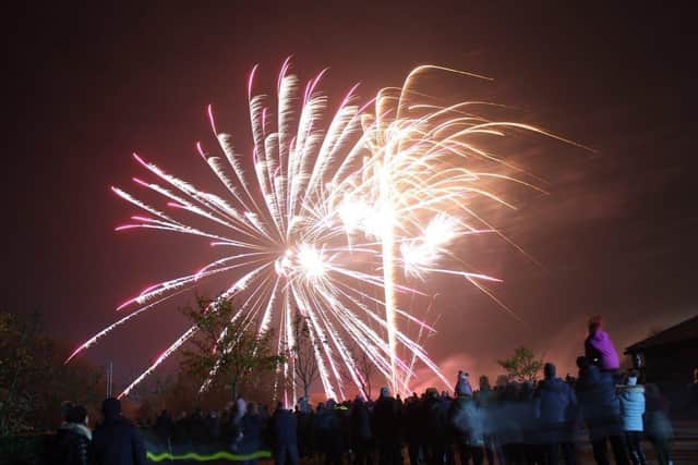 Firework displays are returning across the borough this year