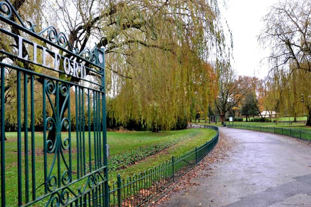Lilford Park which is one of the proposed memorial sites