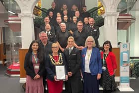 The special constables were recognised at a mayoral reception