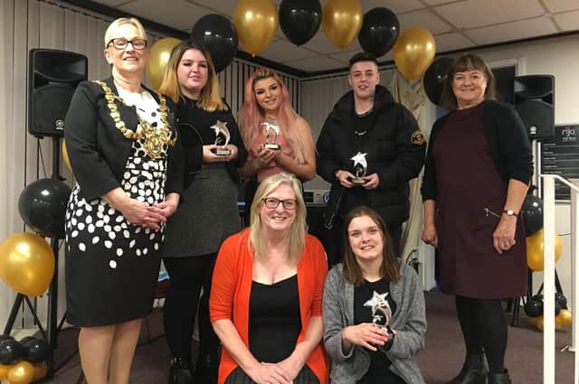 The award winners at this year's ceremony