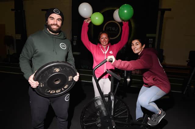The workout is taking place to raise money for Macmillan