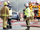 Firefighters spent two hours at the scene in Granary Square