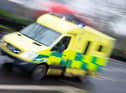 Two ambulances attended the incident