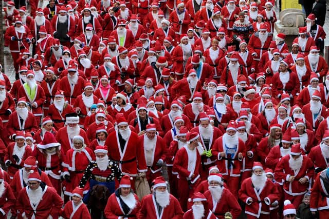 The Brick wants people to take part in the Santa dash and raise money