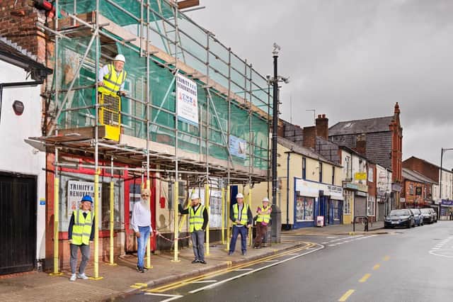 Work is progressing on Elliott Street