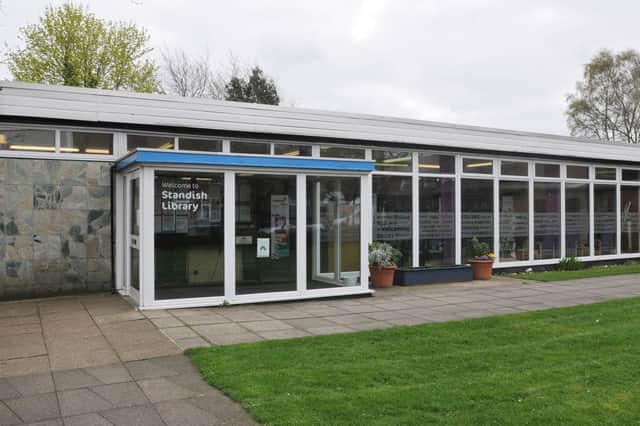 Standish Library is among the centres reopening this week