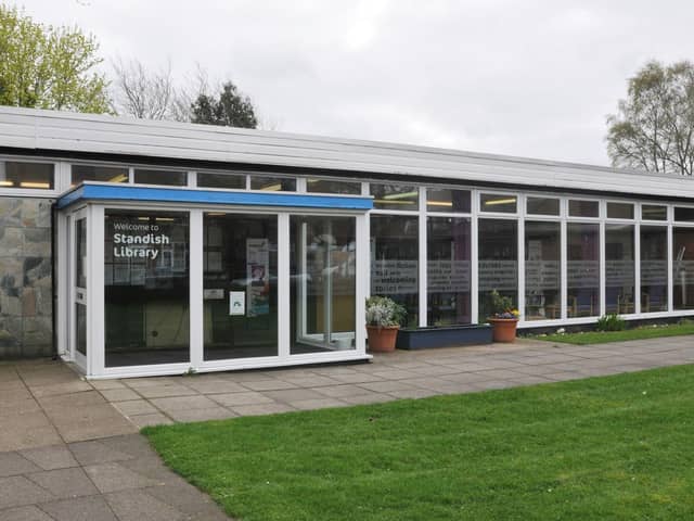 Standish Library is among the centres reopening this week