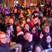 A flashback to the 2019 lights switch-on in Wigan