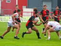Ramon Silva in action for London Broncos