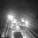 All northbound traffic is being held whilst emergency services work at the scene, between junctions 33 (Galgate, Lancaster South, A6) and 34 (Heysham, Morecambe)