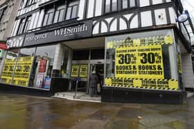 WHSmith on Standishgate is now in its final few days of trading