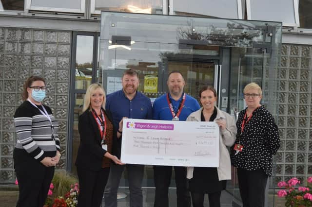 Wigan and Leigh College staff alongside construction company Greenmount Projects raised over £3,000 for the Wigan and  Leigh Hospice 
charity after raising money by running the Wigan 10K