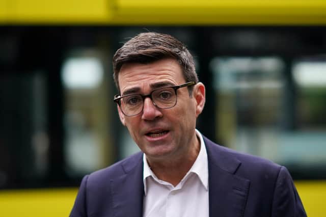 Greater Manchester mayor, Andy Burnham