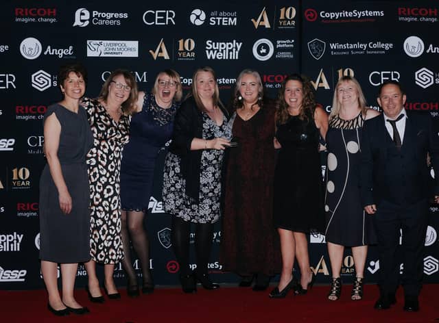Three Towers APA won the Most Inspirational Alternative Provision by a School award