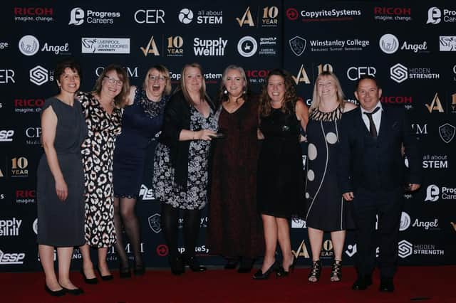 Three Towers APA won the Most Inspirational Alternative Provision by a School award