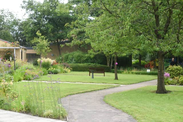 The garden at Wigan and Leigh Hospice