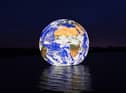 Floating Earth by Luke Jerram