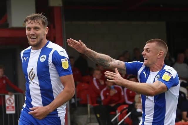 Charlie Wyke, with Max Power