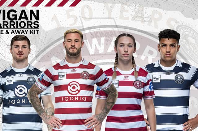 The new Wigan Warriors kits for 2022