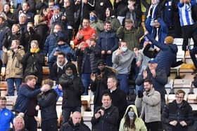 These Latics fans enjoyed the fightback at Cambridge