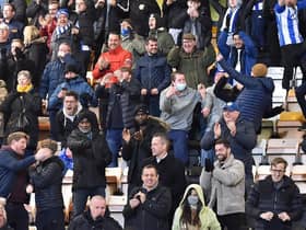 These Latics fans enjoyed the fightback at Cambridge