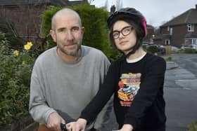 Esther with dad Richard