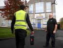Sean Jackson at Tonacliffe Primary School, one of the premises covered by the company’s new contract with 
Lancashire County Council