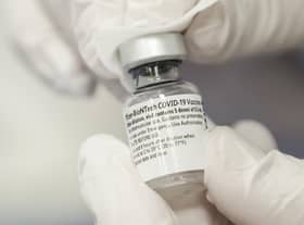 File photo dated 22/12/2020 of a Pfizer/BioNTech Covid-19 vaccine (Picture: Danny Lawson/PA)