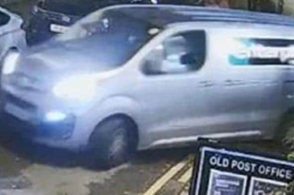 The van police are keen to trace