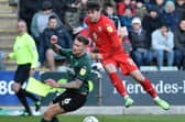 Callum Lang was Latics' matchwinner at Plymouth