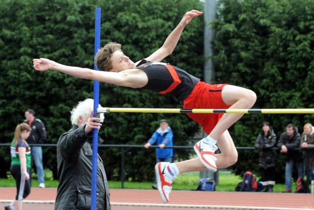 Connor was himself an accomplished high-jumper
