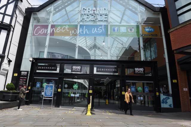 An empty unit in the Grand Arcade will acommodate the post office temporarily