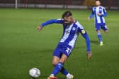 Joe Bennett in action at Accrington