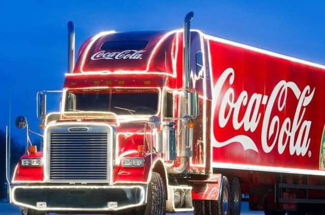 The Coca-Cola Christmas Truck