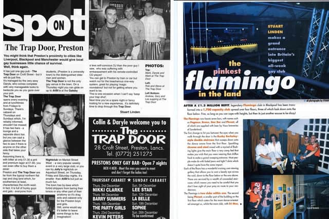 Linden's reviews of Preston and Blackpool from the '90s