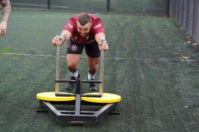The prop is settling into life at Wigan