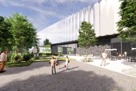 An artist's impression of how the new attraction may look