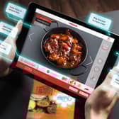 An artist's impression of the AR software