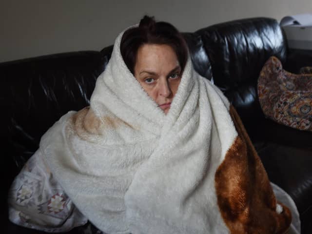 Toni Johnson has been left without gas and electricity for over days