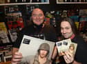 from left, Store manager Tara Browne and Paul Monaghan