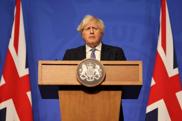 Boris Johnson prepares to address the nation at 8pm