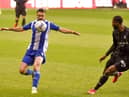 Gwion Edwards in action against Ipswich