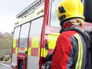 Firefighters were only needed to make the vehicle safe