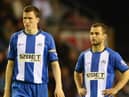 Shaun Maloney and Gary Caldwell during their Latics days