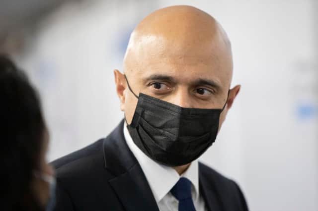 Health Secretary Sajid Javid